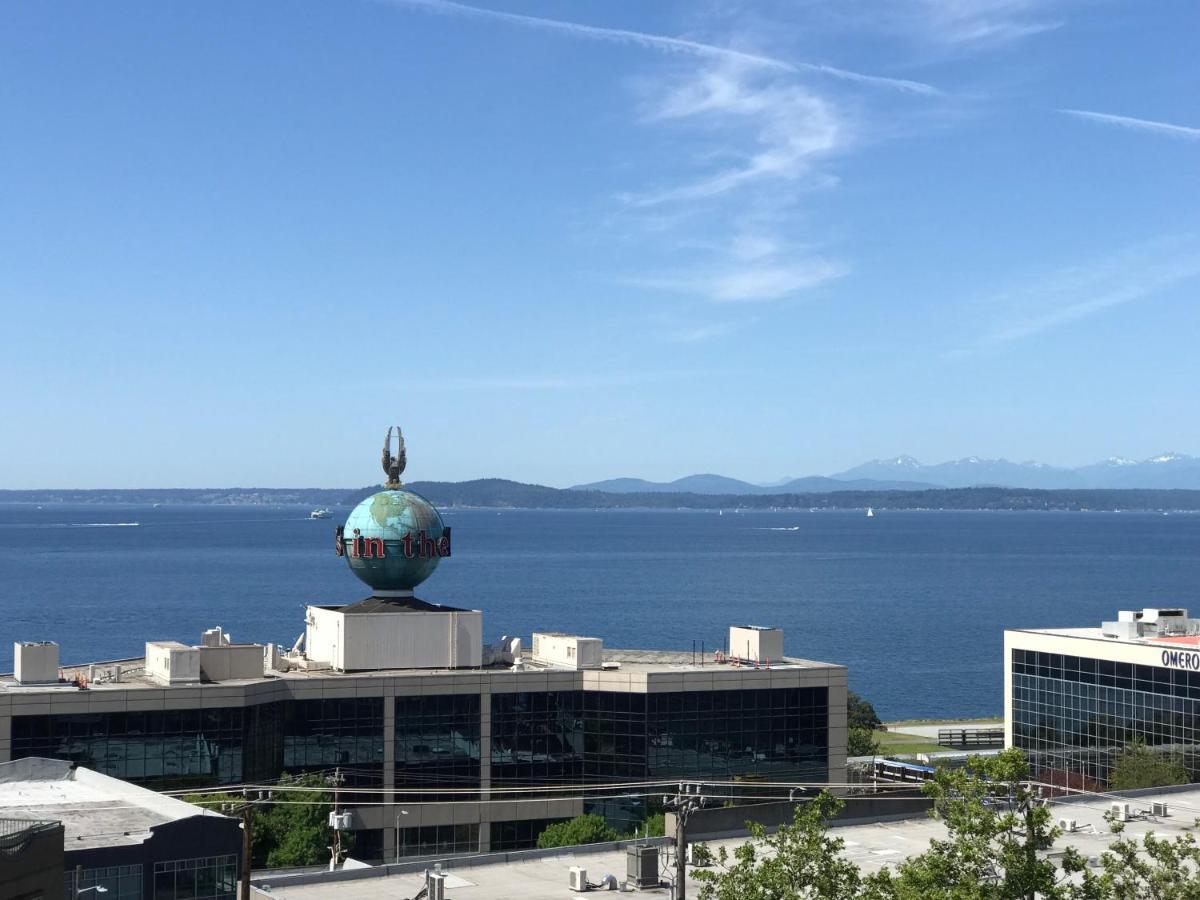 Top Floor Water View Oasis Near Space Needle & Cruise Seattle Esterno foto