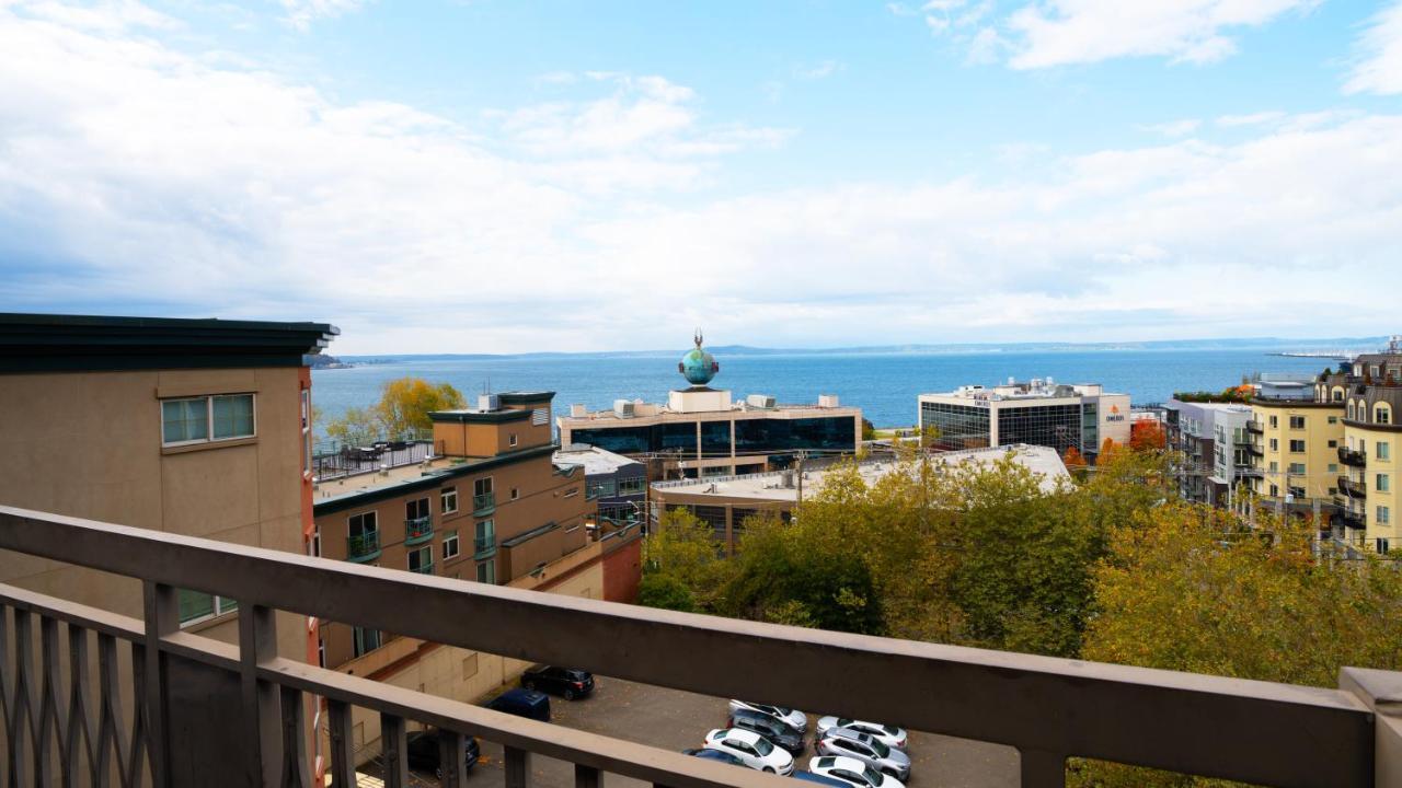 Top Floor Water View Oasis Near Space Needle & Cruise Seattle Esterno foto